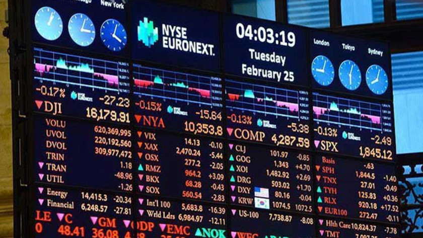 New York borsası düşüşle kapandı