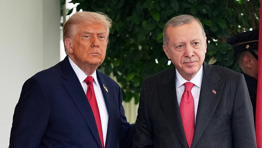 Erdoğan, Trump ile Beyaz Saray’da görüştü